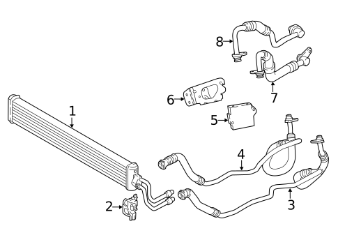 Trans Oil Cooler for 2018 BMW 640i xDrive #0