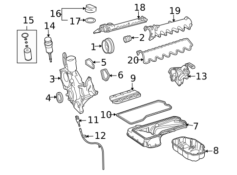 Engine Parts for 2011 Mercedes-Benz S 65 AMG® #0