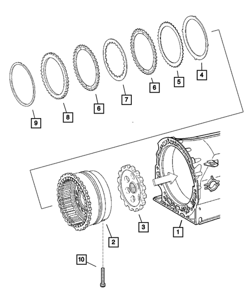 Gear Train for 2004 Dodge Sprinter 2500 #6