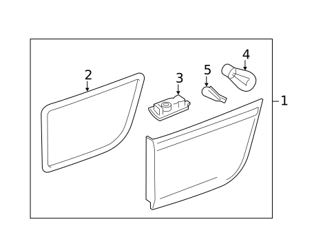 Bulbs - Chassis for 2011 BMW X5 #3
