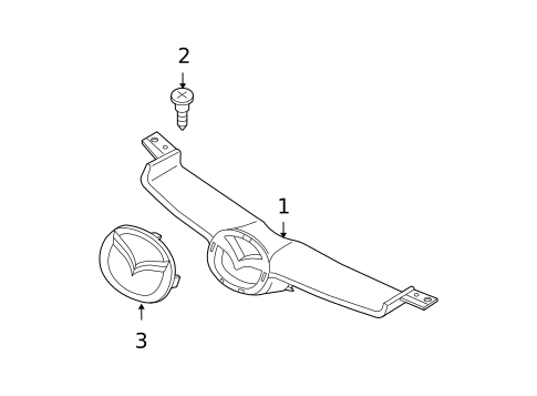 Grille & Components for 2006 Mazda 6 #0