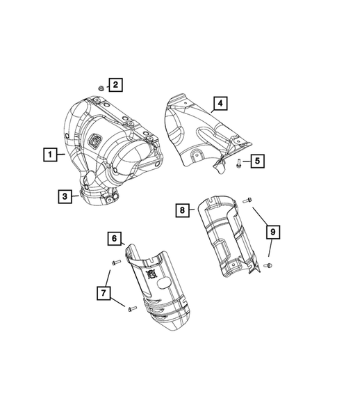 Exhaust System for 2016 Chrysler 200 #3