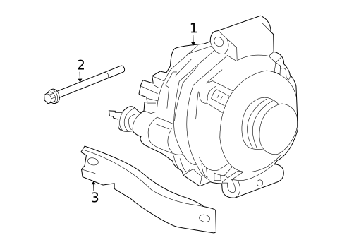 Alternator for 2009 Dodge Challenger #0