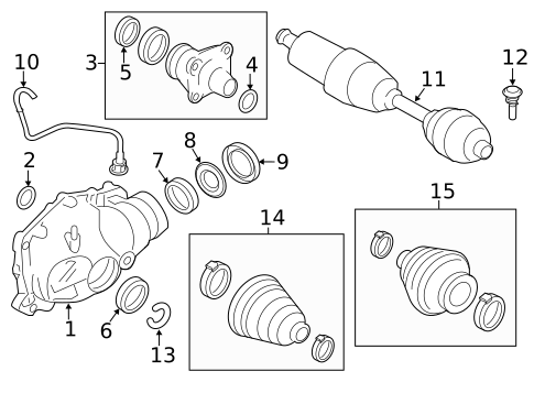 Carrier & Front Axles for 2021 BMW X5 #32