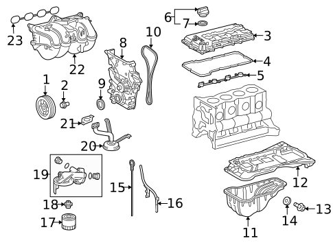 Filters for 2010 Toyota 4Runner #1