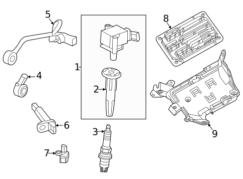 Ignition System for 2022 Cadillac XT4 #1