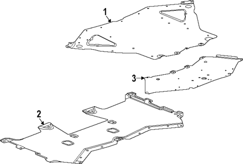 Splash Shields for 2025 Chevrolet Corvette #0