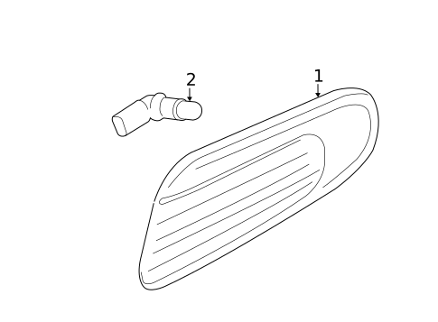 Side Repeater Lamps for 2020 Mini Cooper #0