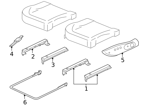 Tracks & Components for 2006 Mitsubishi Raider #0
