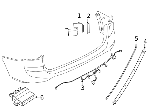 Parking Aid for 2019 BMW X1 #1