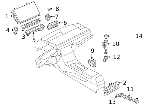Parking Brake for 2022 Audi A6 allroad #0