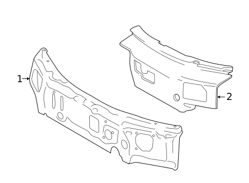Cowl for 2013 Porsche Boxster #0