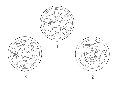 Wheels for 1999 Ford Explorer #1