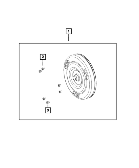 Automatic Transmission / Transaxle and Torque Converter for 2019 Jeep Cherokee #5