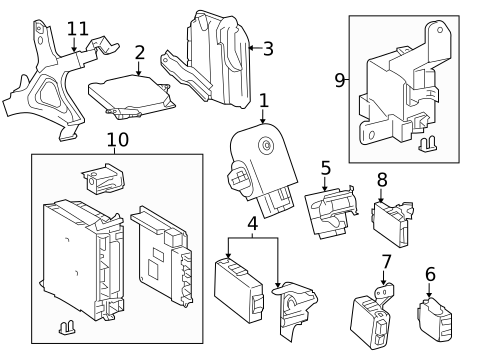 Parking Aid for 2014 Lexus LX570 #1