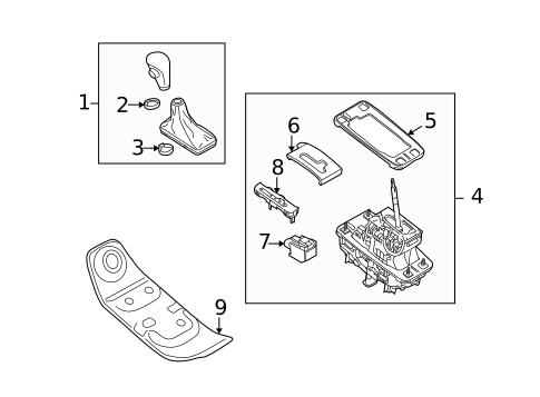 Console for 2015 Audi A5 Quattro #6