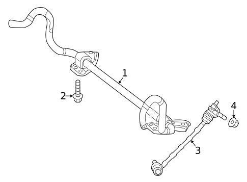 Stabilizer Bar & Components for 2024 Mercedes-Benz CLE53 AMG #2