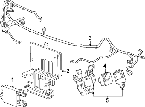Electrical Components for 2024 Buick Envision #1