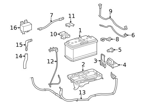 Battery for 2009 Dodge Sprinter 3500 #0