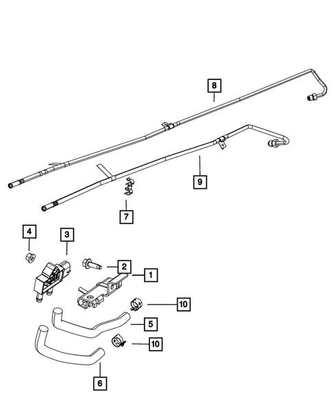 Exhaust System for 2008 Dodge Ram 2500 #1