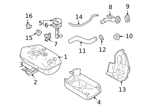 Filters for 2003 Suzuki Grand Vitara #1