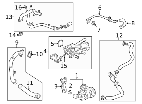 Gaskets & Sealing Systems for 2022 Cadillac XT5 #2