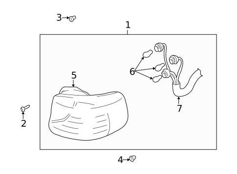 Bulbs - Chassis for 2004 Hyundai Santa Fe #1