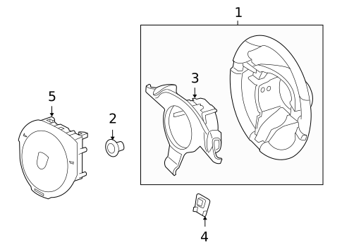 Steering Wheel & Trim for 2016 Porsche Panamera #4