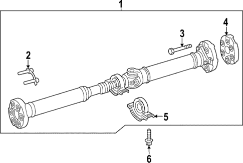 Drive Shaft for 2024 Mercedes-Benz SL55 AMG #0