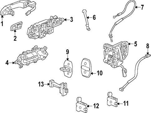 Front Door for 2025 Chevrolet Silverado EV #0