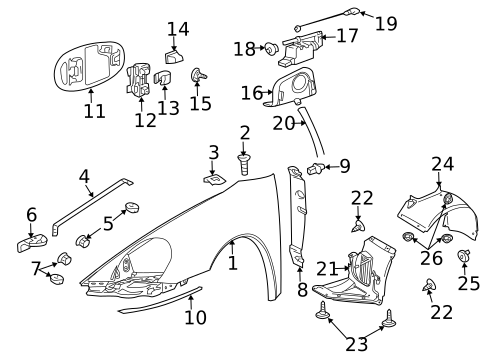 Fender & Components for 2013 Porsche 911 #0