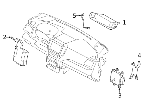 Electrical Components for 2023 Subaru Ascent #0