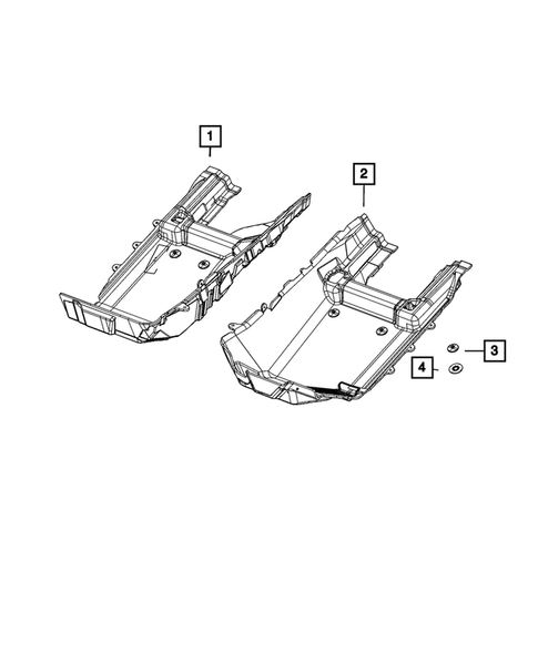 Carpets, Floor Mats, Load Floor, and Silencers for 2021 Jeep Grand Cherokee L #3