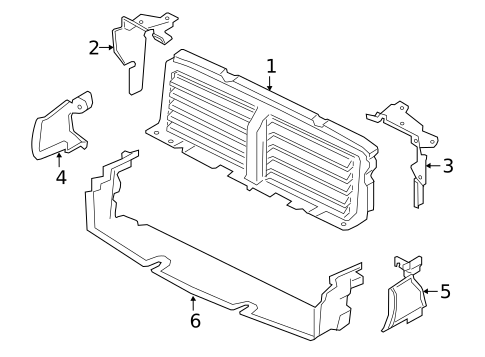 Radiator & Components for 2018 Jaguar XF #2