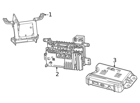 Antenna & Radio for 2022 Jeep Grand Cherokee L #2