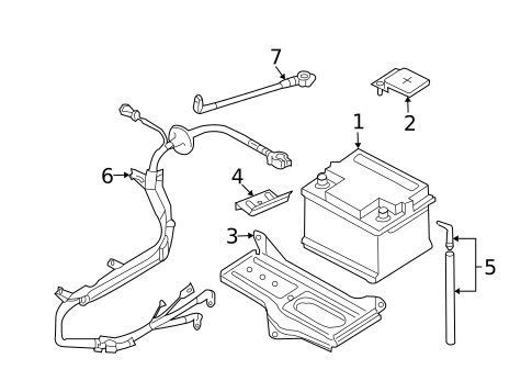 Battery for 2007 Audi A4 Quattro #0