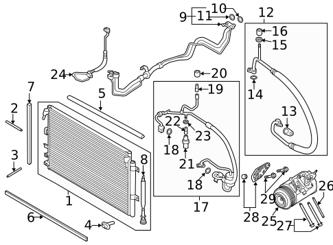 Switches, Solenoids & Actuators for 2021 Ford Edge #1