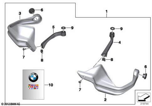 Protection for 2019 BMW-Motorrad R 1250 GS #0