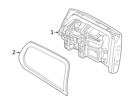 Tail Lamps for 2017 Mercedes-Benz GLC43 AMG #2