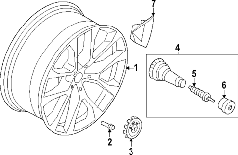 Wheels for 2024 BMW i7 #2