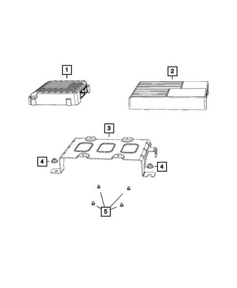 Radio, Antenna, Speakers, DVD, and Video systems for 2019 Ram 1500 #2