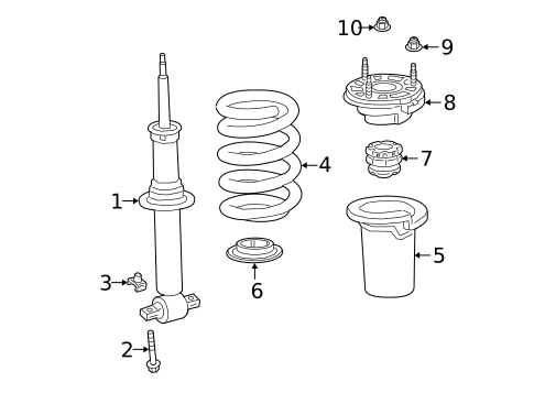 Suspension, Springs & Related Components for 2024 Chevrolet Tahoe #0