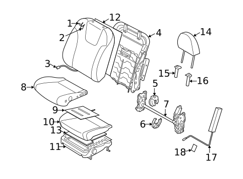 Heated Seats for 2013 Subaru Forester #1