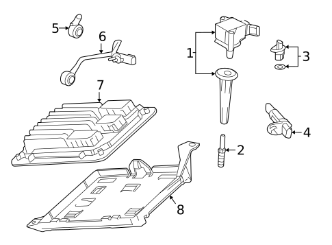 Ignition System for 2022 Cadillac XT4 #4