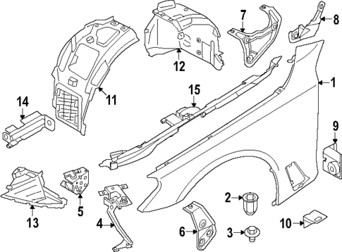 Fender & Components for 2023 BMW i7 #0