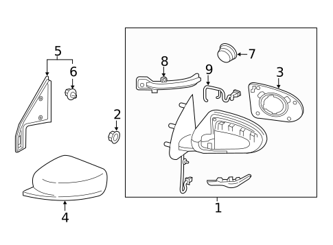 Mirrors for 2021 Nissan Kicks #0