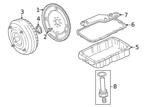 Automatic Transmission for 2008 Jaguar S-Type #0