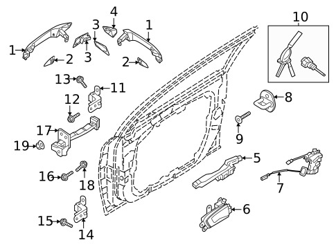 Front Door for 2022 Kia K5 #2