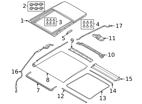 Sunroof for 2020 Land Rover Defender 110 #1