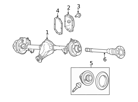Axle & Differential for 2012 Mercedes-Benz Sprinter 2500 #0